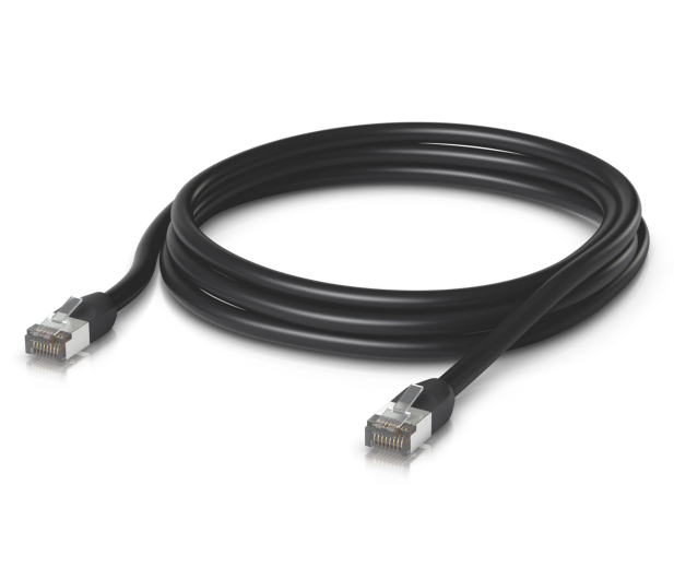 Ubiquiti UACC-Cable-Patch-Outdoor-3m-BK  LAN  Cat.5e STP 3m czarny - 1573696 - zdjęcie